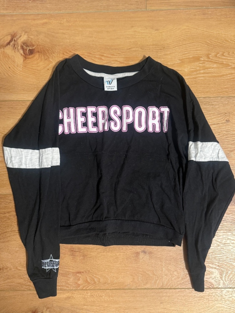 Cheersport Cropped Long-sleeve Tee
